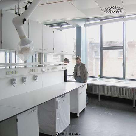 Blick in das Musterlabor. © 2005 bbl-mv