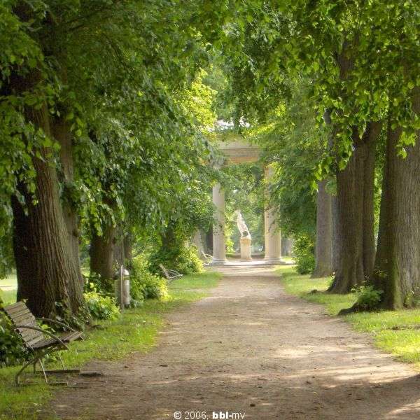 Schlossgarten Neustrelitz, Tempelallee.jpg © 2006 bbl-mv