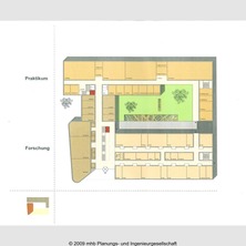 Grundriss Erdgeschoss © 2009 mhb Planungs- und Ingenieurgesellschaft