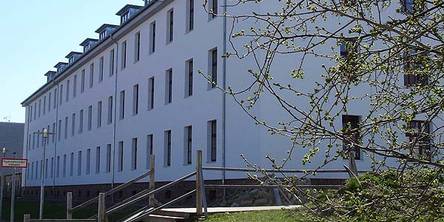 Umbau und Grundsanierung: für 4,3 Mio. € in gut zwei Jahren Bauzeit wurde das Haus 22 von unserem Geschäftsbereich Schwerin für die Hochschule Wismar hergerichtet. © 2010 Betrieb für Bau und Liegenschaften Mecklenburg-Vorpommern