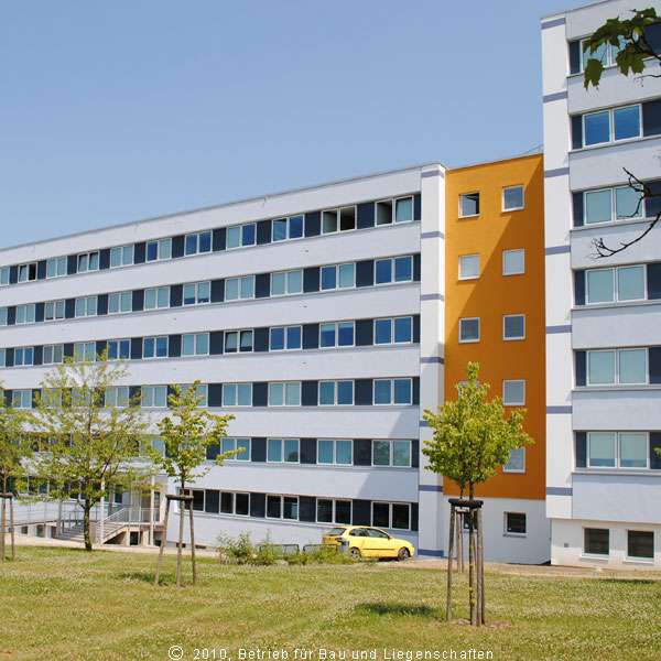 Hofansicht des Block A und B © 2010 BBL M-V
