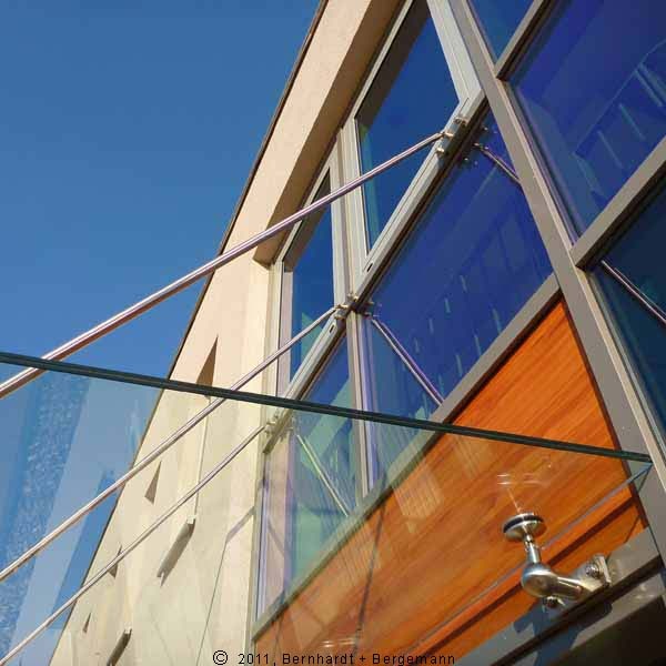 Detail Eingangsüberdachung © 2011 Bernhardt + Bergemann