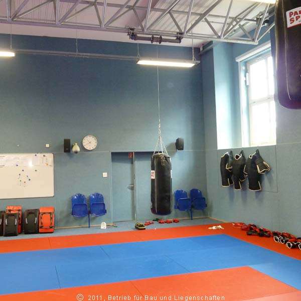 Blick in die Turnhalle © 2011 Betrieb für Bau und Liegenschaften Mecklenburg-Vorpommern