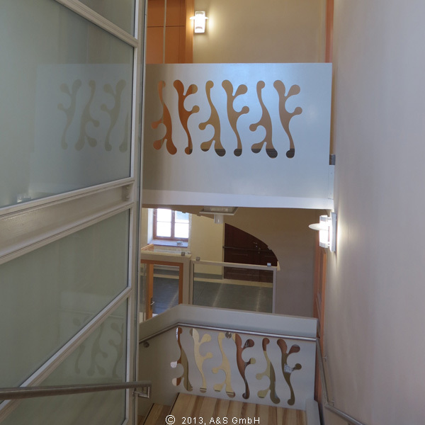 Blick in das Treppenhaus Haus 1 © 2013 A   S GmbH Neubrandenburg