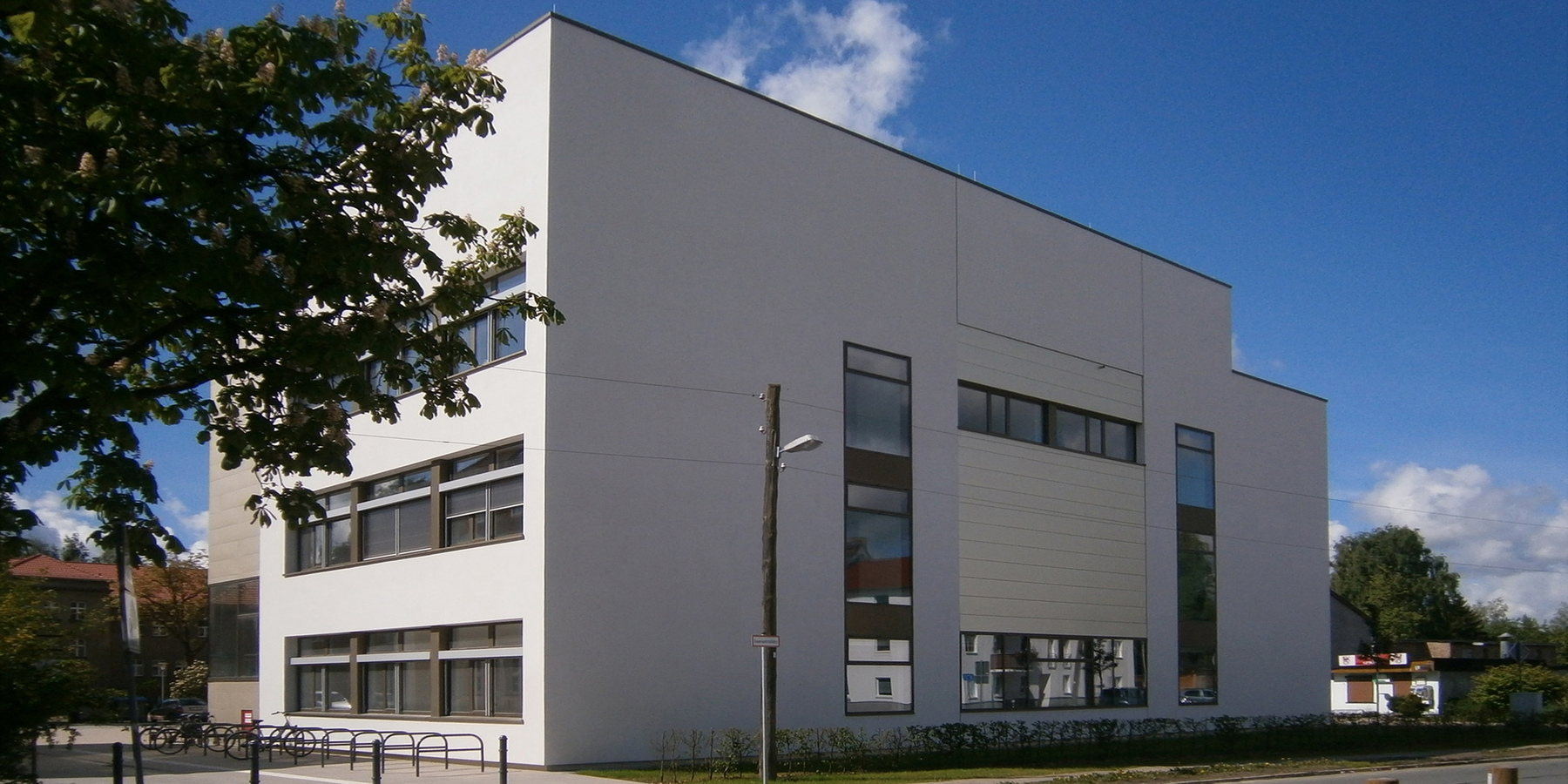 Nordostansicht von der Soldmannstraße © 2015 Betrieb für Bau und Liegenschaften Mecklenburg-Vorpommern