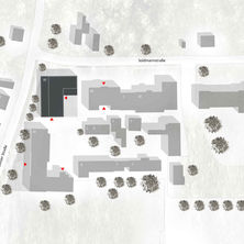Lageplan des Campus Soldmannstraße © 2012 kister scheithauer gross Architekten und Stadtplaner GmbH, Leipzig