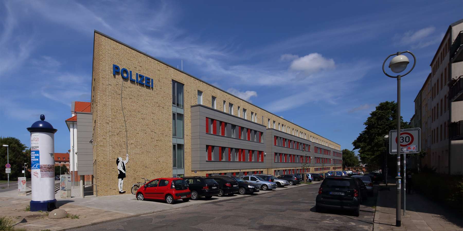 Kunst am Bau - Polizeiliegenschaft Rostock-Ulmenstraße © 2015 Betrieb für Bau und Liegenschaften Mecklenburg-Vorpommern