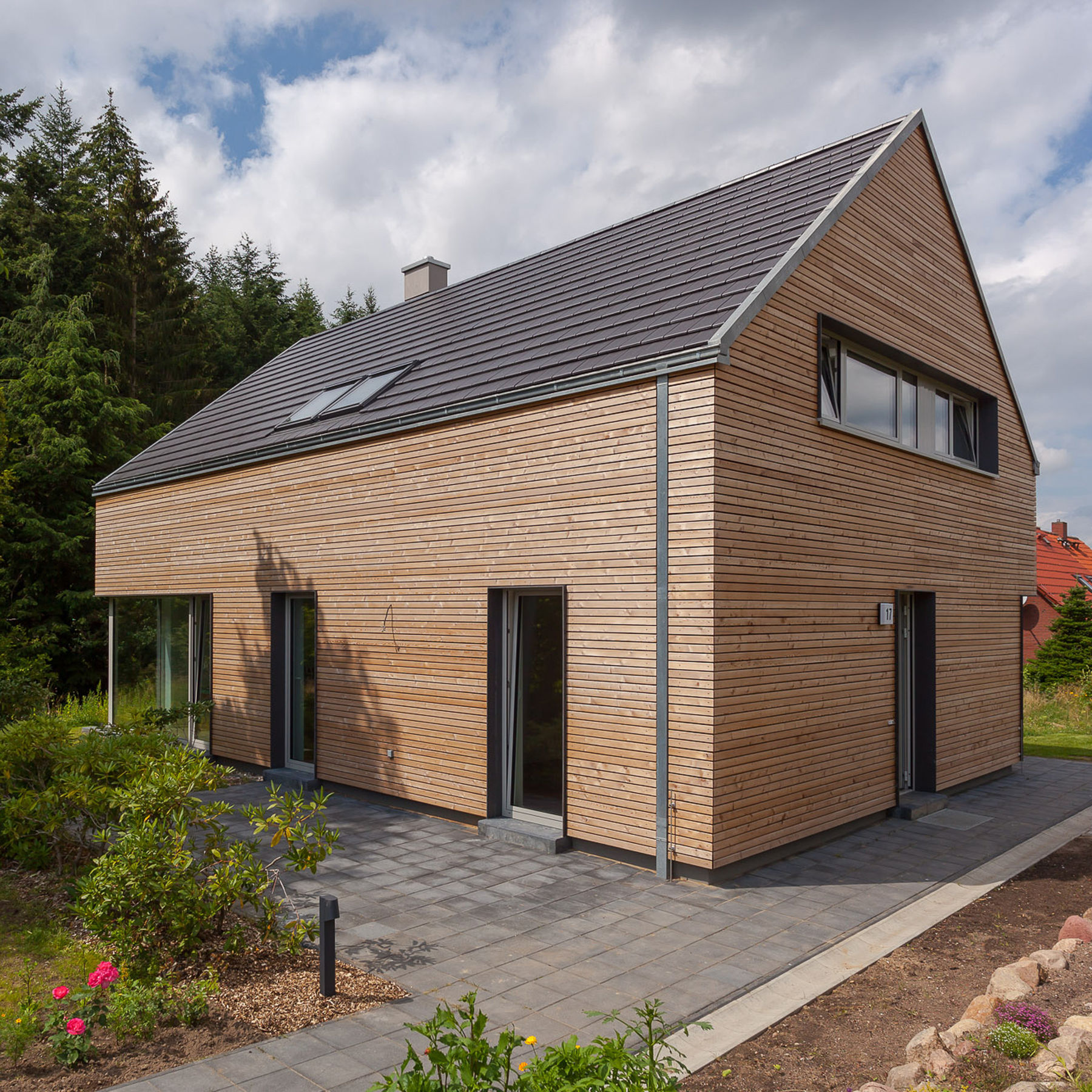 Revierförsterei Jülchendorf, Neubau Wohn- und Dienstgebäude © 2015 gmw planungsgesellschaft mbH, Stralsund