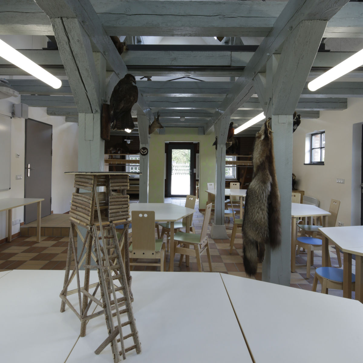 Waldklassenzimmer Revierförsterei Neuendorf ? Neu Rhäse, Forsthaus 2 Umnutzung des Stallgebäudes © 2015 Betrieb für Bau und Liegenschaften Mecklenburg-Vorpommern