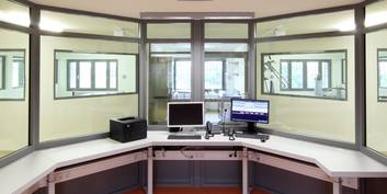 Blick in den Aufsichtsraum © 2015 Christoph Edelhoff im Auftrag dhbt Architekten aus Kiel