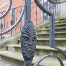 Detail an der Treppe zum Schlossgarten. © 2016 Betrieb für Bau und Liegenschaften Mecklenburg-Vorpommern