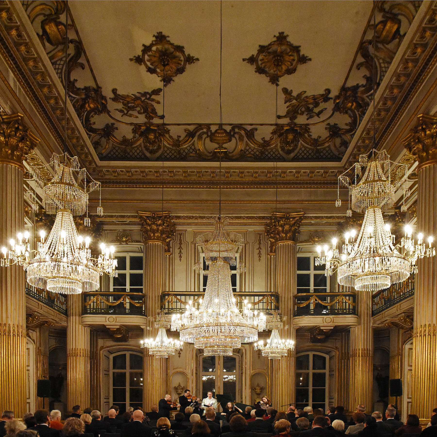 Jubel und Dank - Konzert im Goldenen Saal mit Kontratenor Karsten Henschel. © 2016 Staatliches Museum Schwerin