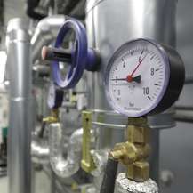 Technische Anlage in der Raumschießanlage der FHöVPuR in Güstrow. © 2016 Betrieb für Bau und Liegenschaften Mecklenburg-Vorpommern