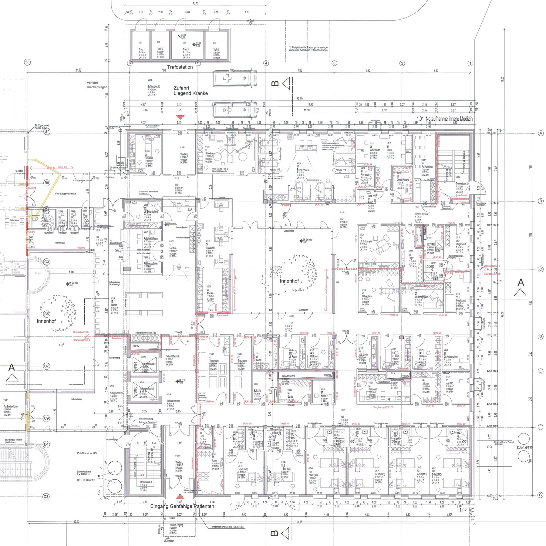 Grundriss Erdgeschoss © 2013 LUDES Generalplaner GmbH, Berlin