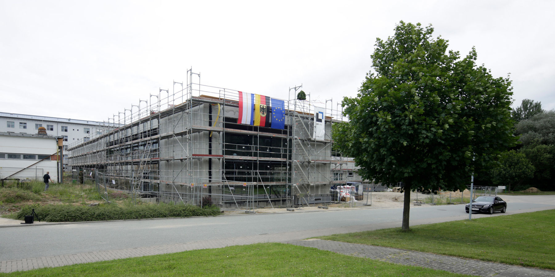 Ernst-Moritz-Arndt-Kaserne-Hagenow - Neubau eines Wirtschaftsgebäudes mit Mannschaftsheim © 2017 Betrieb für Bau und Liegenschaften Mecklenburg-Vorpommern