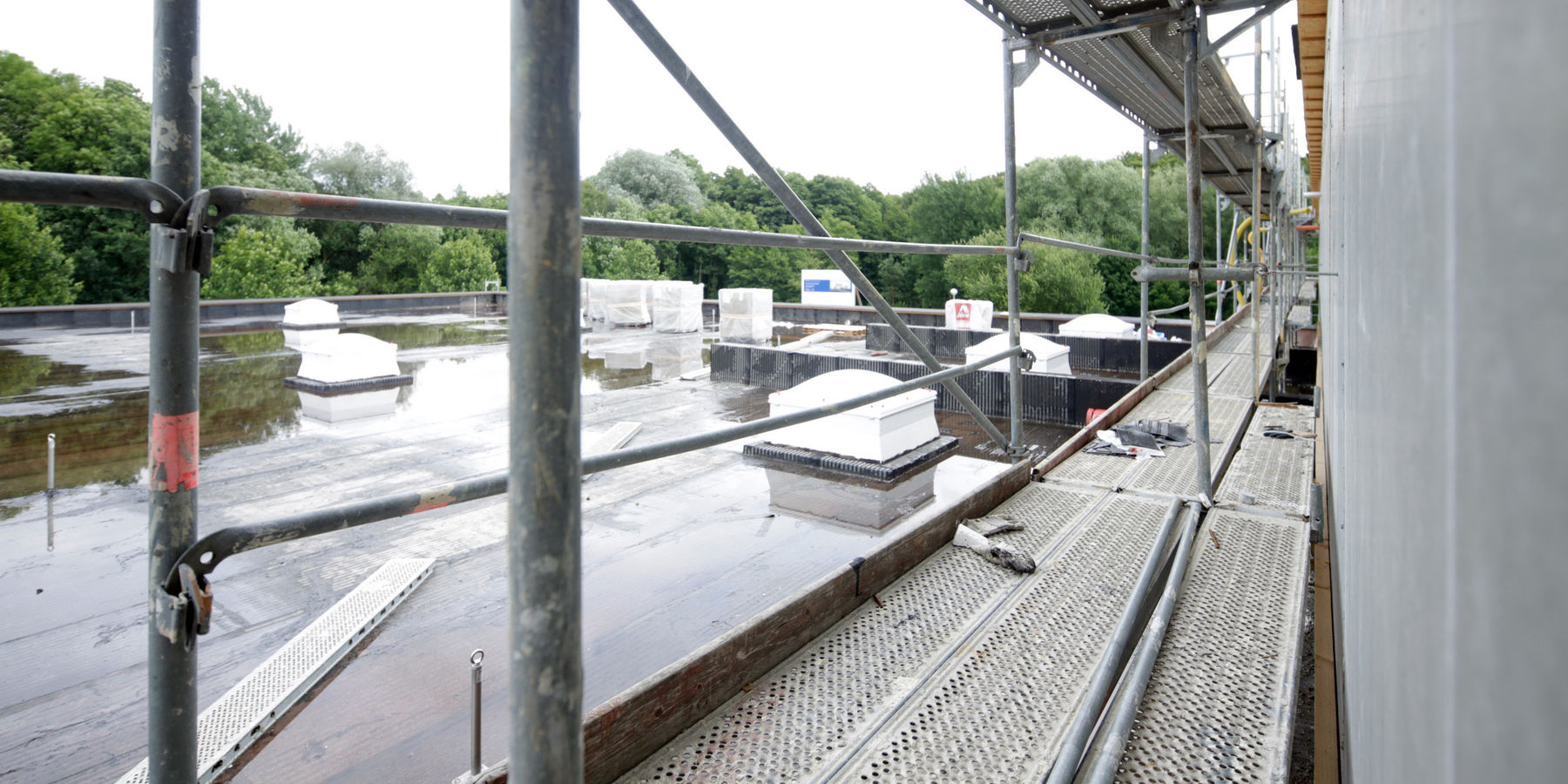 Neubau eines Wirtschaftsgebäudes mit Mannschaftsheim, Ernst-Moritz-Arndt-Kaserne © 2017 Betrieb für Bau und Liegenschaften Mecklenburg-Vorpommern