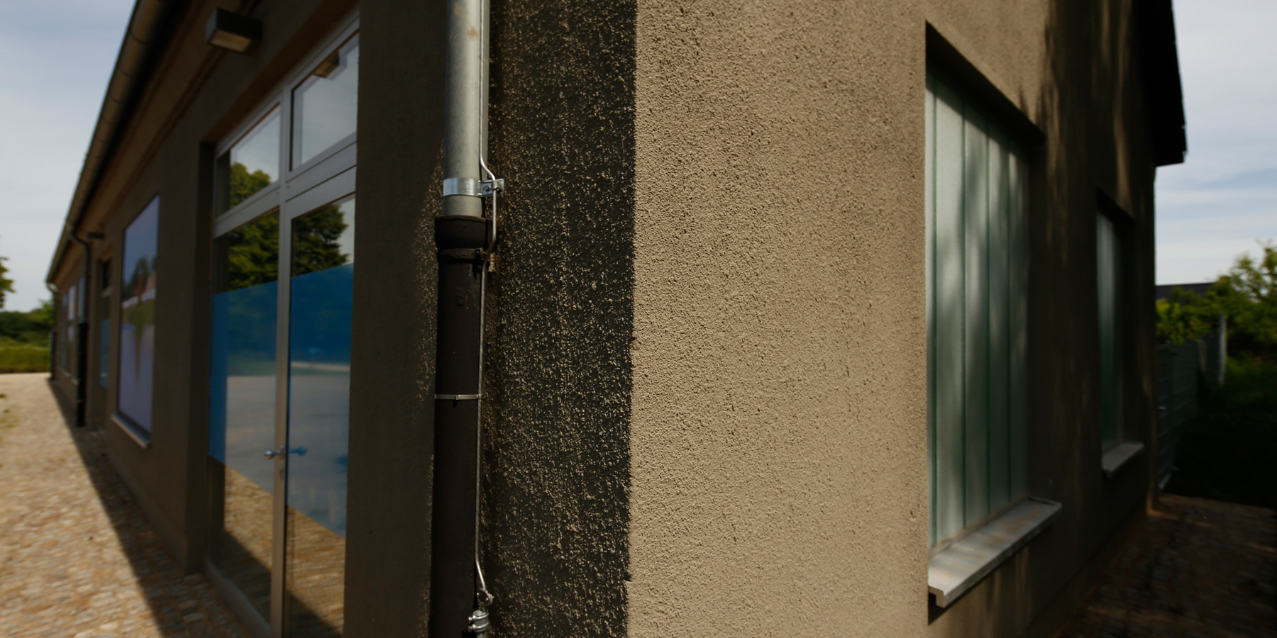 Herausgeputzt - Aus Gründen des Denkmalschutzes ist der Leierputz aufwändig wiederhergestellt worden. © 2017 Betrieb für Bau und Liegenschaften Mecklenburg-Vorpommern