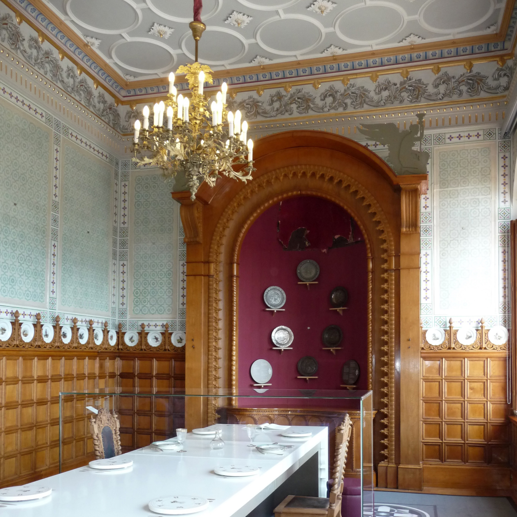 Mahlzeit! Blick in das Speisezimmer. © 2017 Betrieb für Bau und Liegenschaften Mecklenburg-Vorpommern