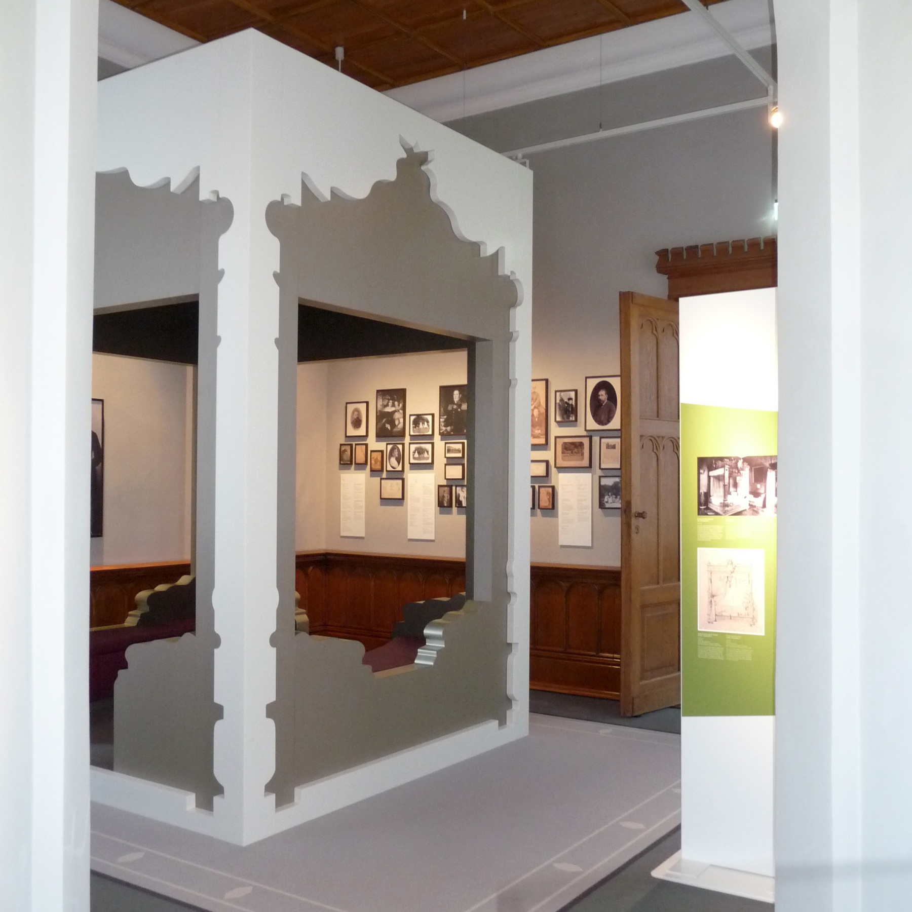 Modernes Ausstellungskonzept im Jagdschloss. © 2017 Betrieb für Bau und Liegenschaften Mecklenburg-Vorpommern