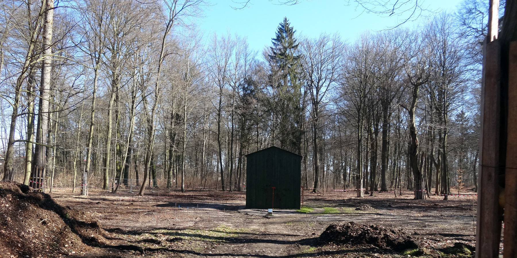 Der Platz für das Denkmal Friedrich der Fromme vor der Sanierung. © 2018 Betrieb für Bau und Liegenschaften Mecklenburg-Vorpommern