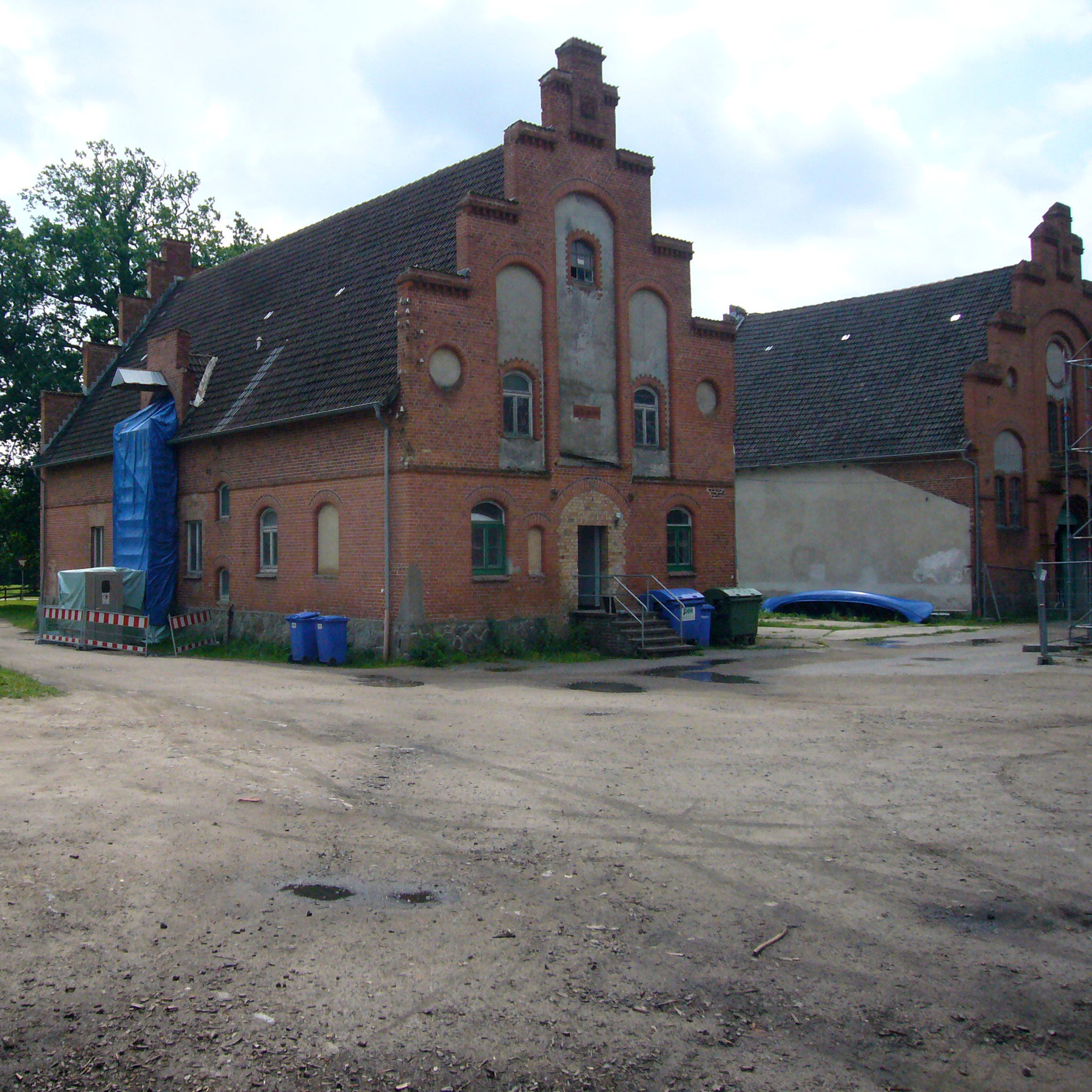 Der Marstall vorher. © 2017 Betrieb für Bau und Liegenschaften Mecklenburg-Vorpommern