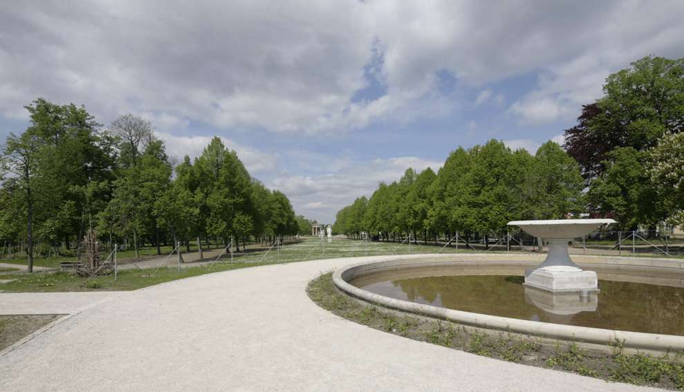 Herrichtung des Rasenparterre im Schlossgarten Neustrelitz © 2018 Betrieb für Bau und Liegenschaften Mecklenburg-Vorpommern