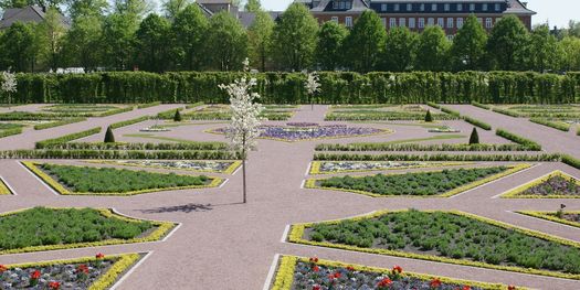 Apfelblüte nach Fertigstellung © 2017 Betrieb für Bau und Liegenschaften Mecklenburg-Vorpommern