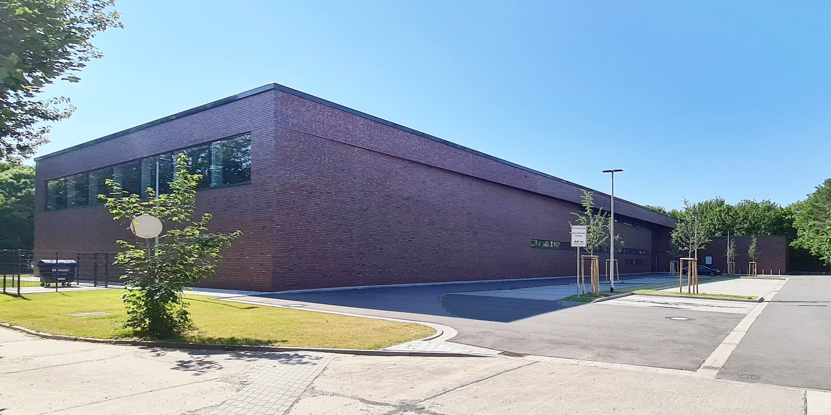 Ansicht des Neubaus Dienstgebäude für das Hauptzollamt Stralsund-Dänholm © 2020 Staatliches Bau- und Liegenschaftsamt Neubrandenburg