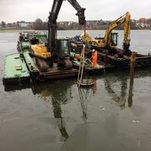 Bei den vermuteten Kampfmitteln handelt es sich vor allem um leichte Handfeuerwaffen und Infanteriemunition. © 2021 SBL Schwerin