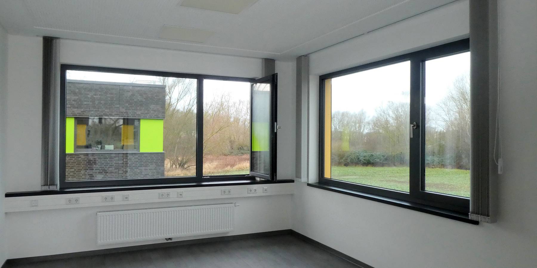 Neubau für das Bildungs- und Wissenschaftszentrum der Bundesfinanzverwaltung in Rostock- Gehlsdorf © 2021 Staatliches Bau und Liegenschaftsamt Rostock