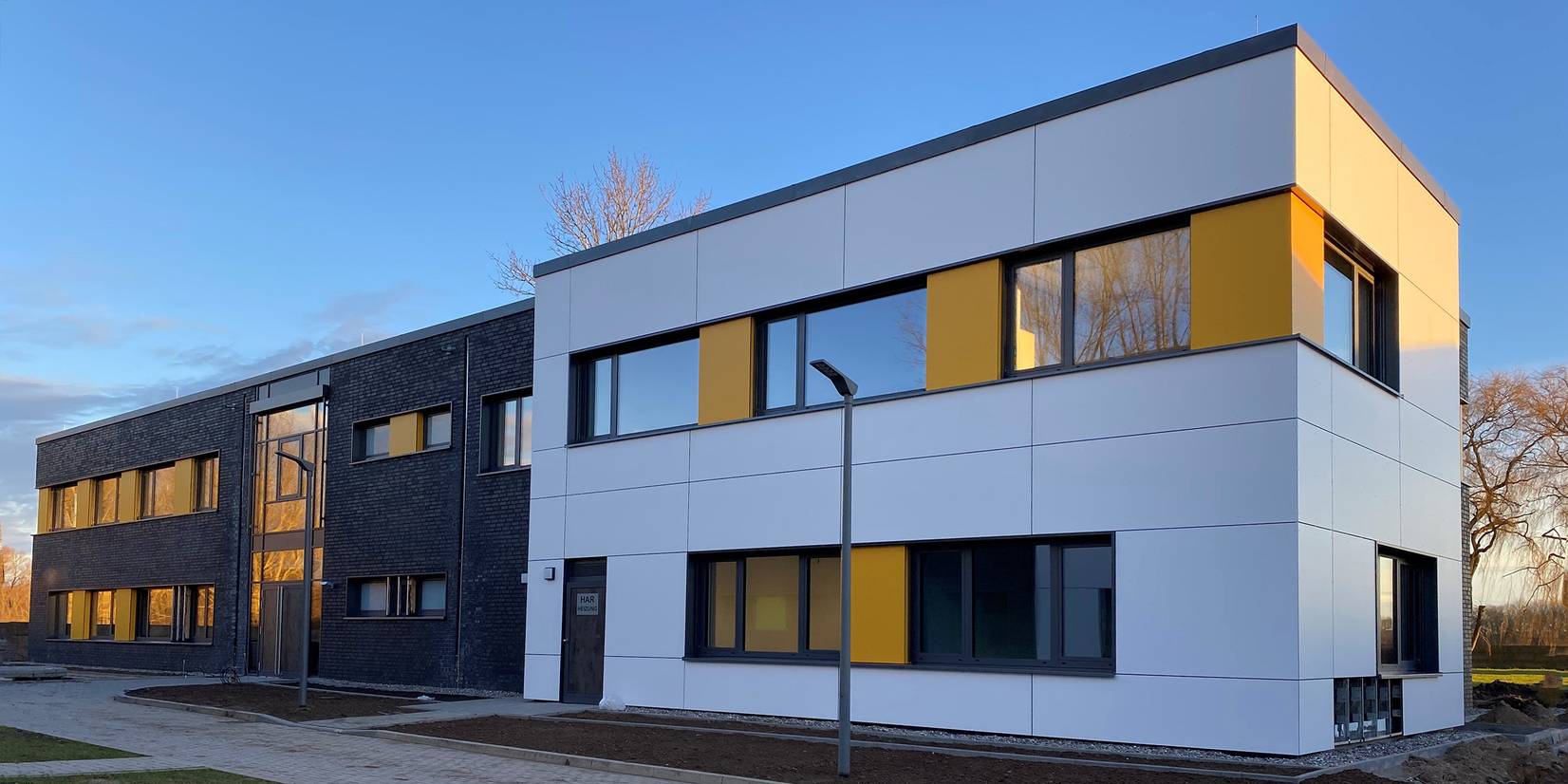 Neubau für das Bildungs- und Wissenschaftszentrum der Bundesfinanzverwaltung in Rostock- Gehlsdorf © 2021 Staatliches Bau und Liegenschaftsamt Rostock