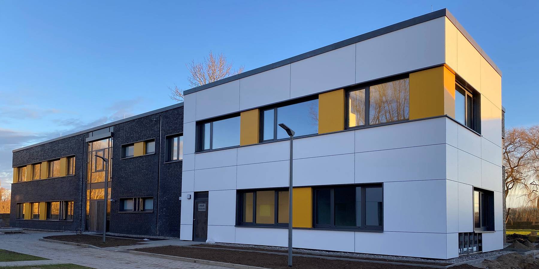 Neubau für das Bildungs- und Wissenschaftszentrum der Bundesfinanzverwaltung in Rostock- Gehlsdorf © 2021 Staatliches Bau und Liegenschaftsamt Rostock