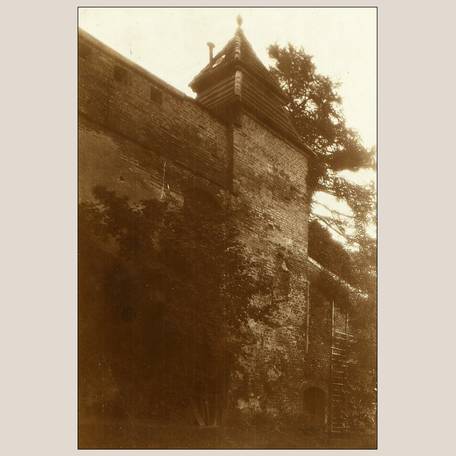 Historisches Foto des Brunnenhauses © 2021 SBL Schwerin