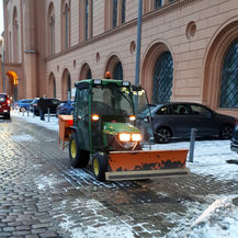 Der Winterdienst hat viel zu tun. © 2021 SBL Schwerin