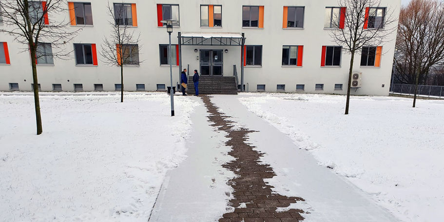 Auch beim Landeskriminalamt sind große Flächen freizumachen. © 2021 SBL Schwerin