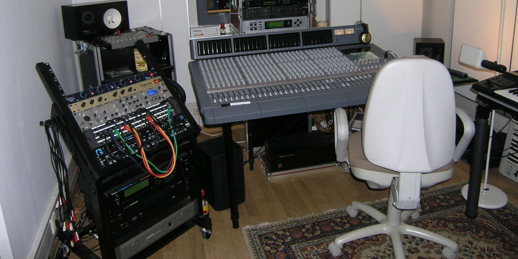 Blick in das Tonstudio - Bereich Theater- und Kulturpädagogik © 2005 bbl-mv