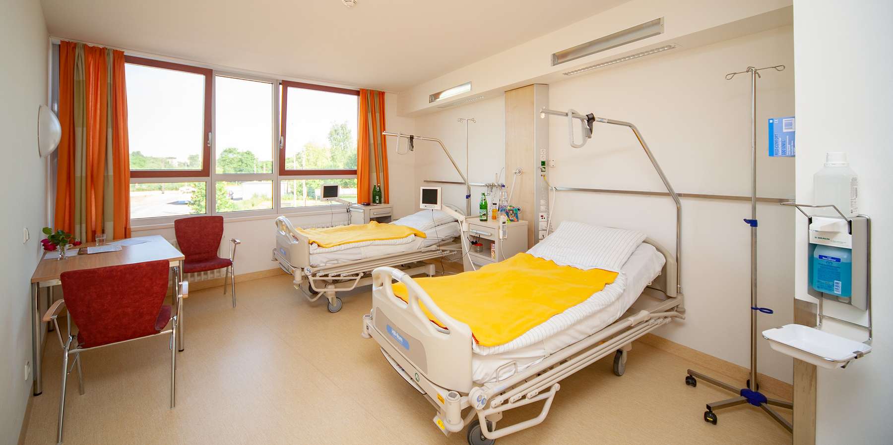 Innenansicht Bettenraum © 2008 Betrieb für Bau und Liegenschaften Mecklenburg-Vorpommern