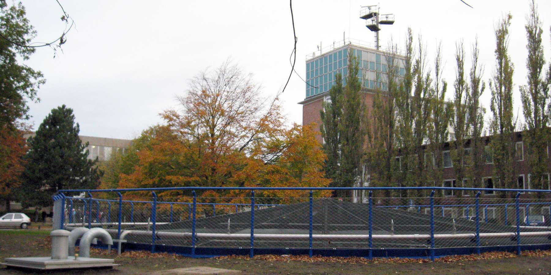 Rückkühlbecken auf dem Campus © 2009 Betrieb für Bau und Liegenschaften Mecklenburg-Vorpommern
