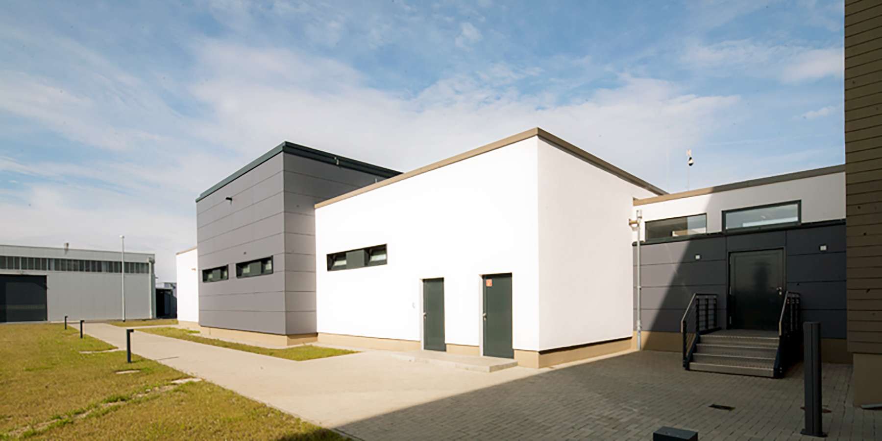 Ansicht Gebäuderückseite © 2012 Betrieb für Bau und Liegenschaften Mecklenburg-Vorpommern