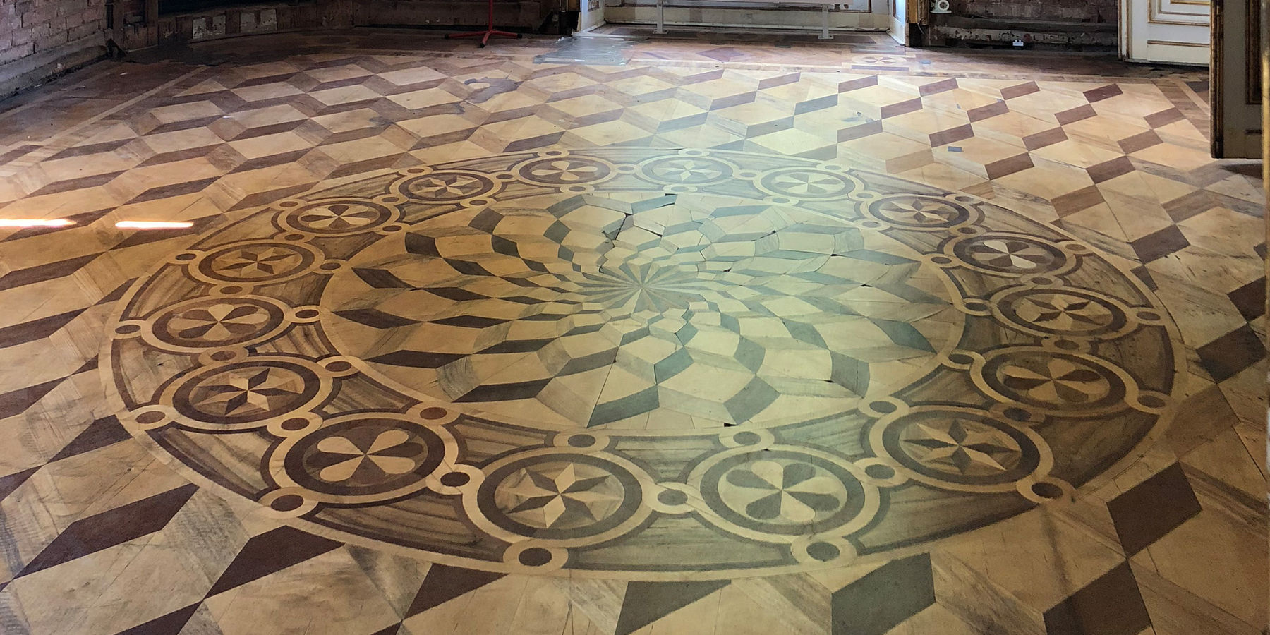 Keine Quadratur des Kreises - Die Marketerien werden in den kommenden Jahren aufgearbeitet. © 2018 Betrieb für Bau und Liegenschaften Mecklenburg-Vorpommern