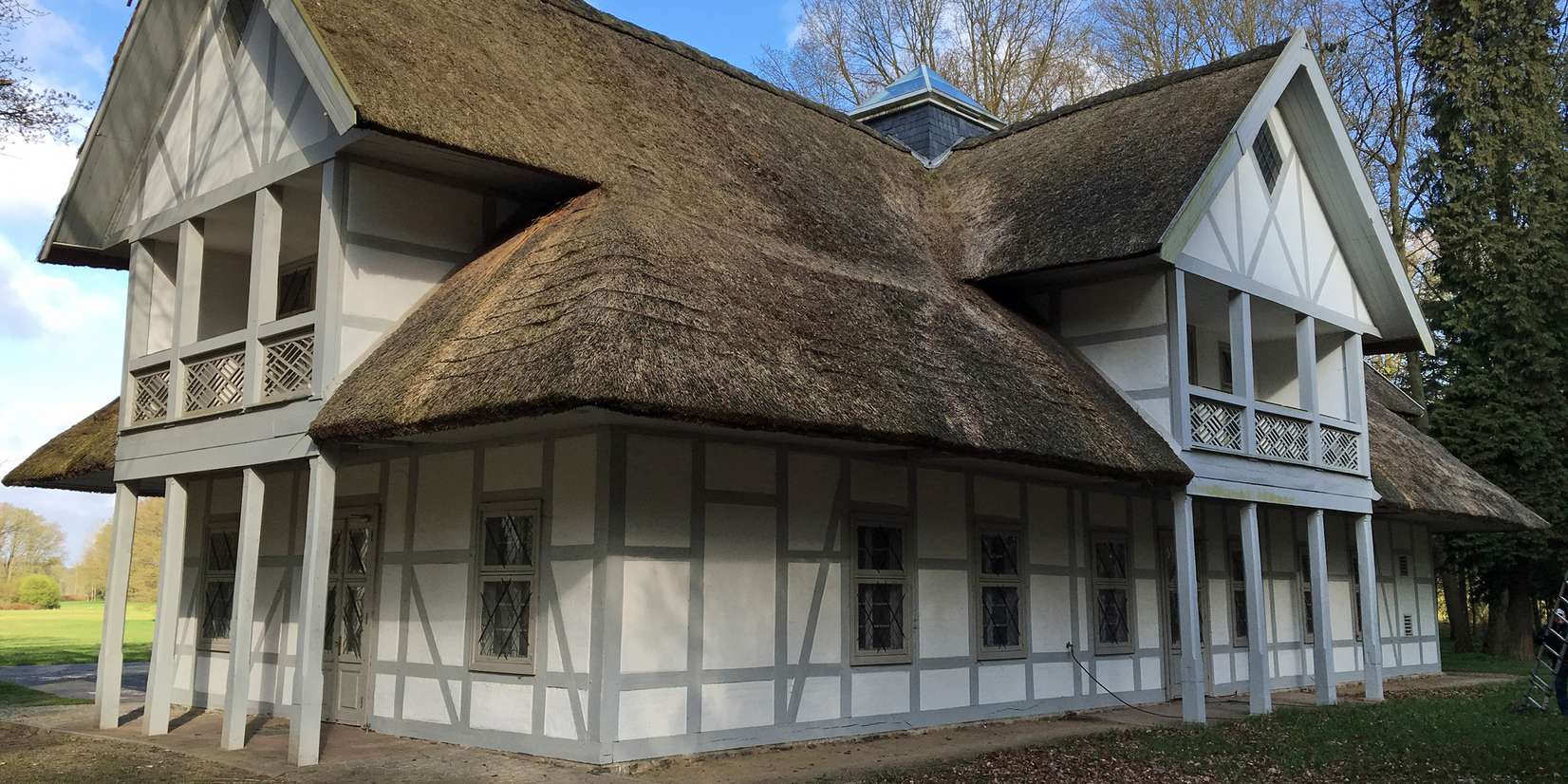 Schlosspark Ludwigslust - Das Schweizerhaus wird saniert © 2018 Betrieb für Bau und Liegenschaften Mecklenburg-Vorpommern