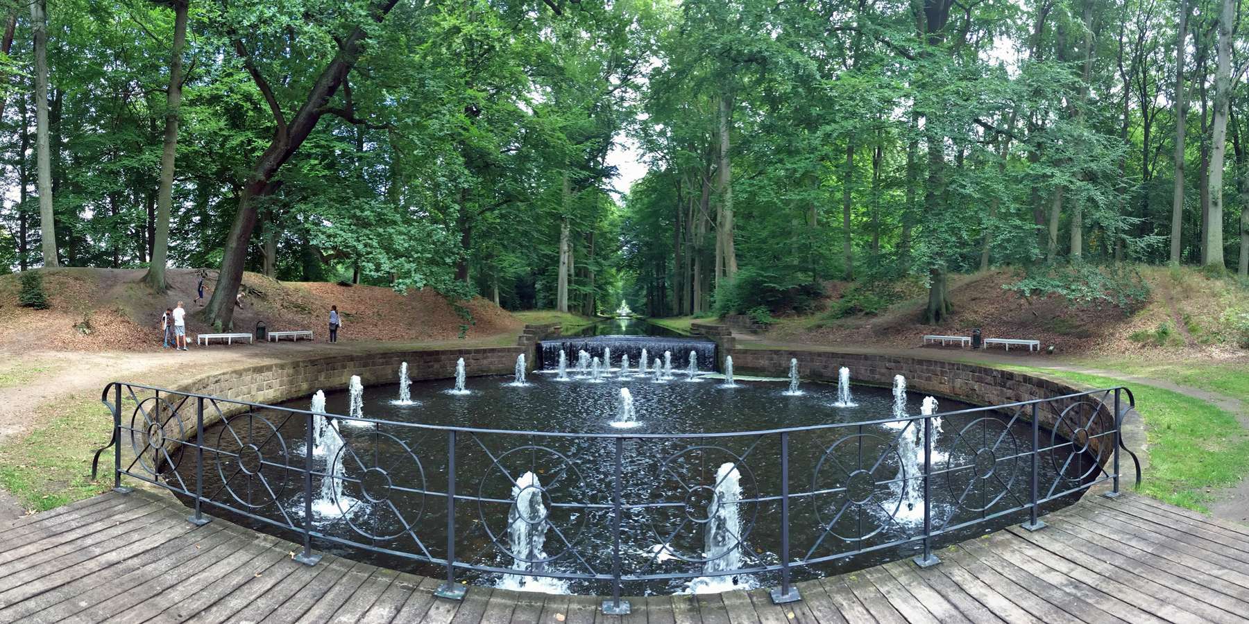 Schlosspark Ludwigslust - Herrichtung der 24 Wassersprünge © 2018 Betrieb für Bau und Liegenschaften Mecklenburg-Vorpommern