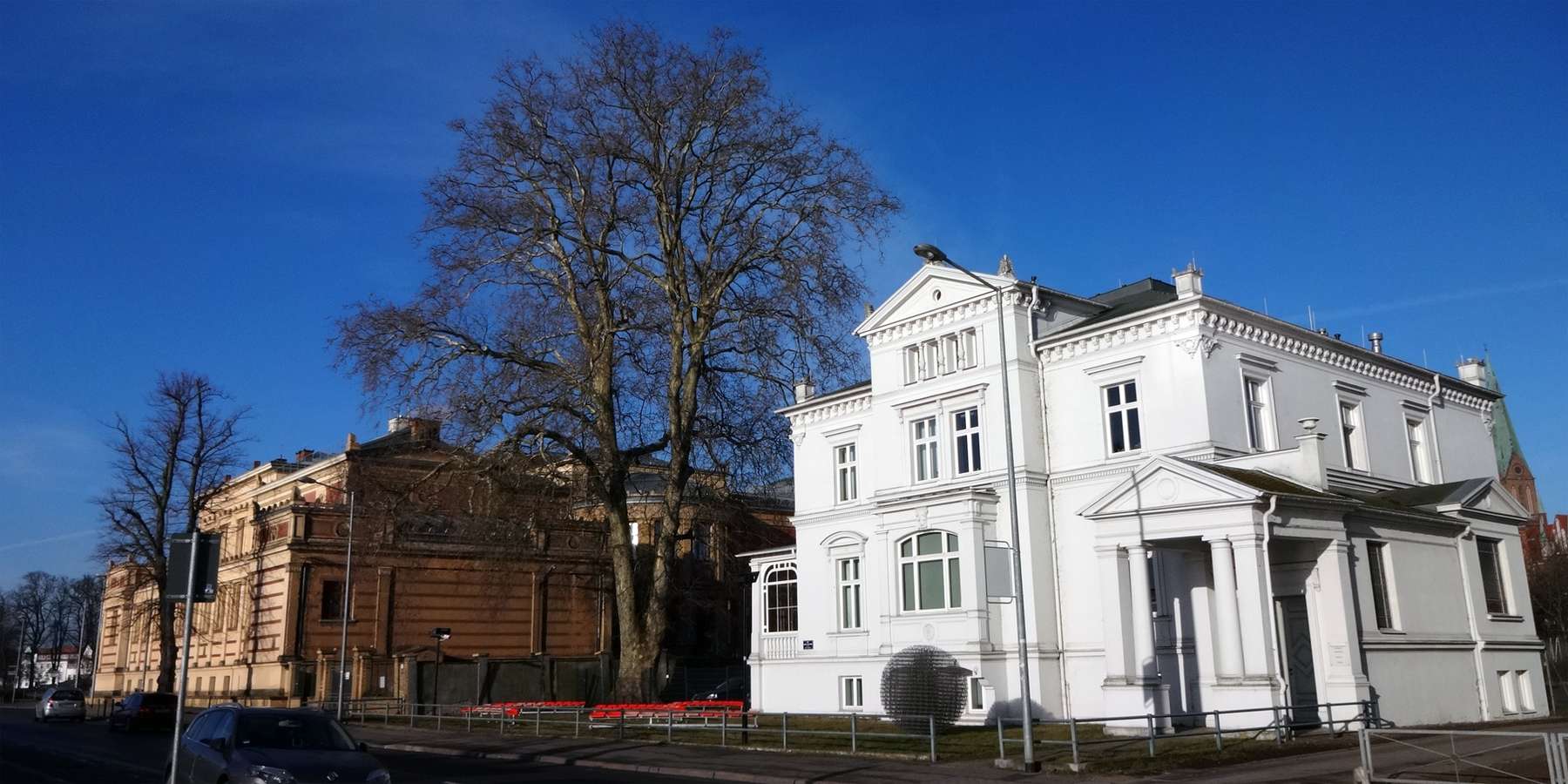 Staatliches Museum Schwerin - Restaurierung der Fassade und Neugestaltung der Außenanlagen im Innenhof © 2018 Betrieb für Bau und Liegenschaften Mecklenburg-Vorpommern