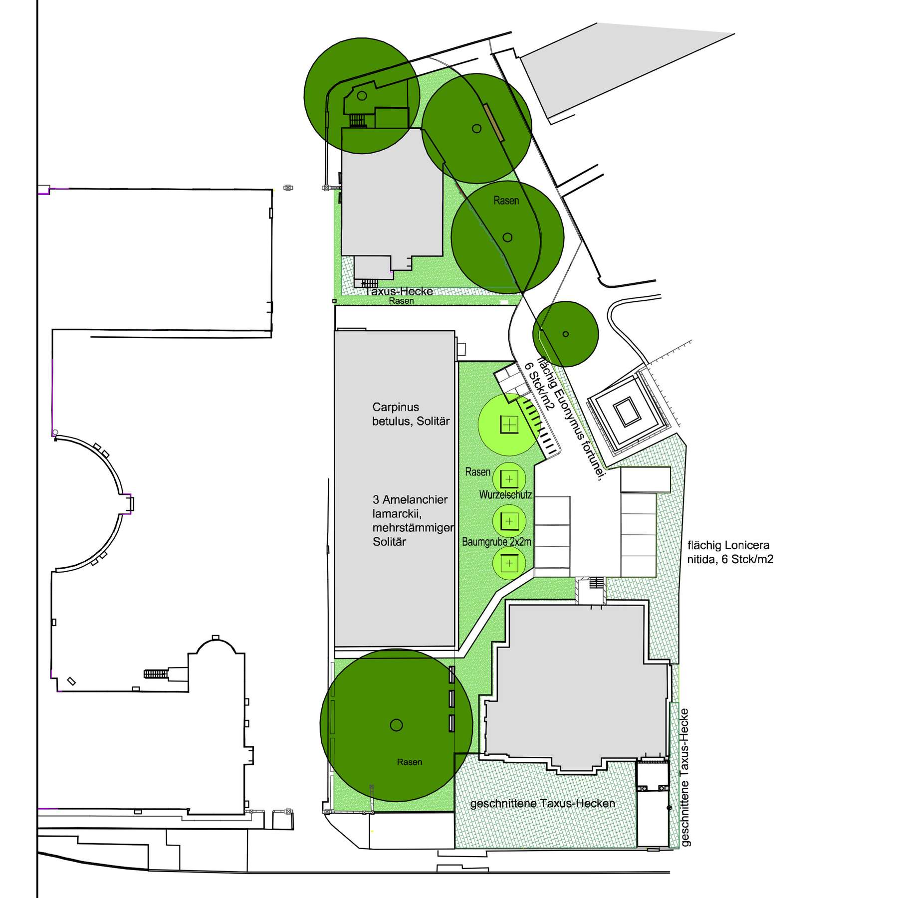 Staatliches Museum Schwerin - Restaurierung der Fassade und Neugestaltung der Außenanlagen im Innenhof © 2018 Steinhausen Justi