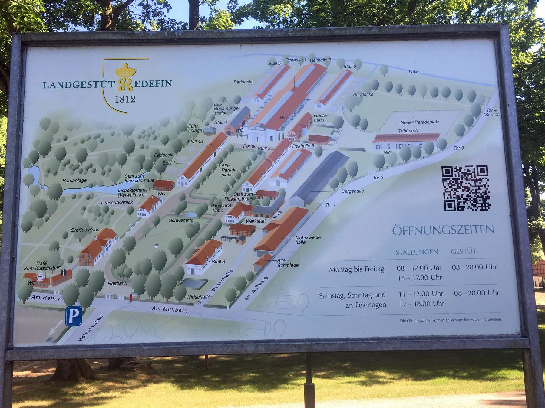 Das Landgestüt Redefin erhält eine neue Spiellandschaft © 2021 SBL Schwerin