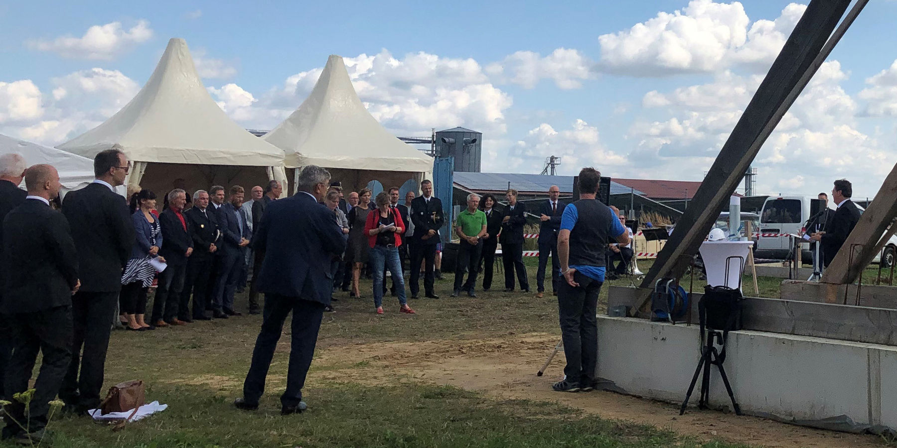 Das Land Mecklenburg-Vorpommern investiert 6,1 Millionen Euro in das neue Dienstgebäude für die Polizei in Sanitz. © 2019 Betrieb für Bau und Liegenschaften Mecklenburg-Vorpommern