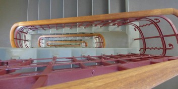 Treppenhaus nach denkmalgerechter Sanierung © 2018 Betrieb für Bau und Liegenschaften Mecklenburg-Vorpommern