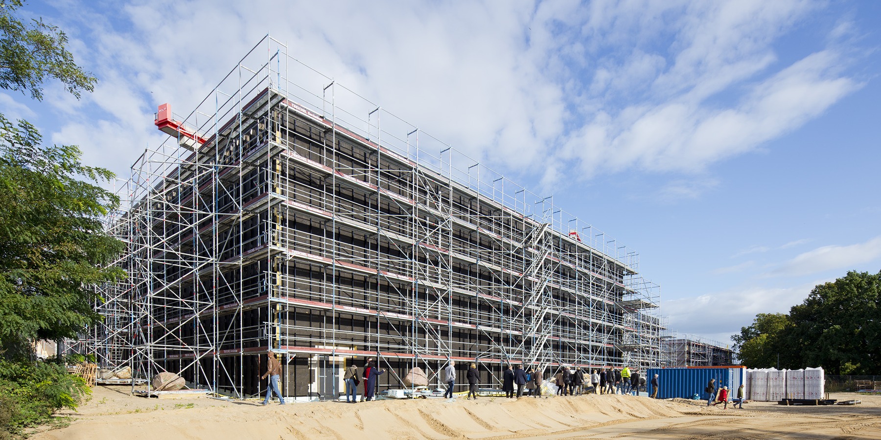 Schatzkiste! Hier werden das museale und historische Erbe des Landes M-V ab 2022 fachgerecht gelagert. © 2019 Betrieb für Bau und Liegenschaften Mecklenburg-Vorpommern