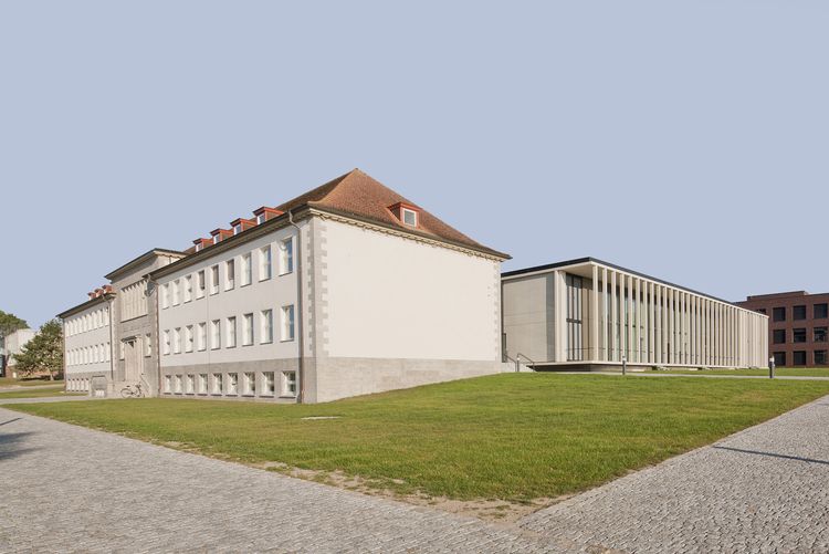 Gesamtausbau des Friedrich-Loeffler-Instituts (FLI) Bundesforschungsinstitut für Tiergesundheit auf der Insel Riems ©2014 Christian Hoffmann, BBL M-V