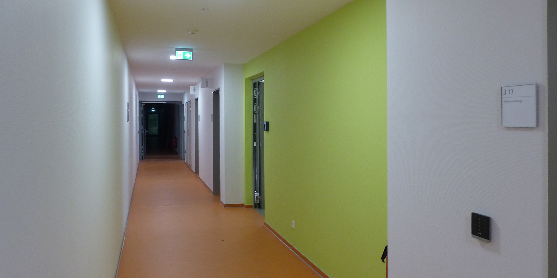 Flur im Obergeschoss © 2020 SBL Greifswald